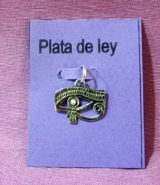 OJO DE HORUS COLGANTE PLATA