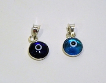 OJO TURCO COLGANTE PLATA