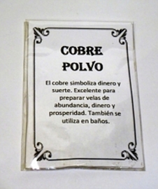 POLVO DE COBRE POLVO DE COBRE