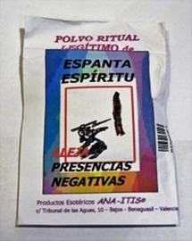 POLVO ESPANTA ESPÍRITU POLVO ESPANTA ESPÍRITU