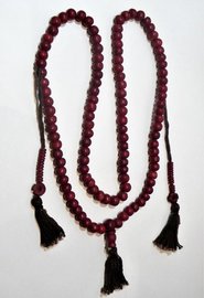 MALA ROSARIO TIBETANO ROJO
