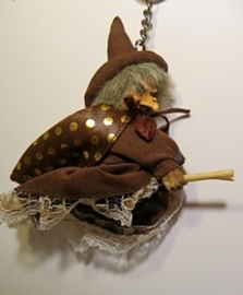 BRUJA DE TELA LLAVERO