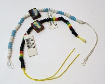 PULSERA SANTA MUERTE CUENTAS