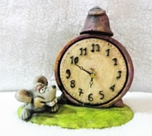 RELOJ CERÁMICA RATÓN