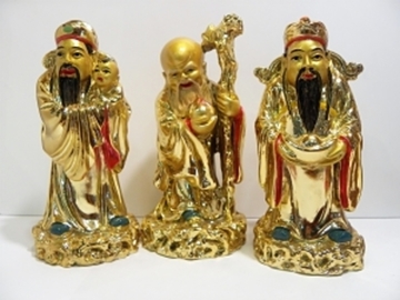 FUK LUK SAU TRES SABIOS FENG SHUI