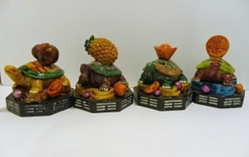 TORTUGA PEANA HEXAGONAL COLORES