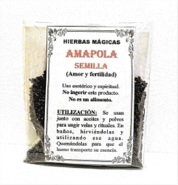AMAPOLA SEMILLA