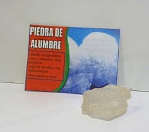 PIEDRA ALUMBRE