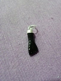 FIGA AZABACHE COLGANTE PLATA