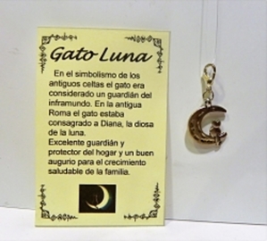 GATO CON LUNA COLGANTE